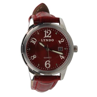 China Auto Date Watches Custom Women Wrist Watch Quartz Watch For Girls for sale