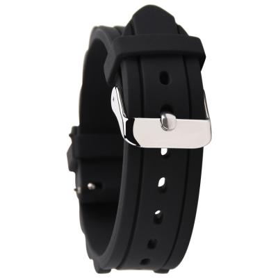 China One 16mm Elastic Silicone Band Watch Bands Silicon Strap Rubber Strap Watch Sizing for sale