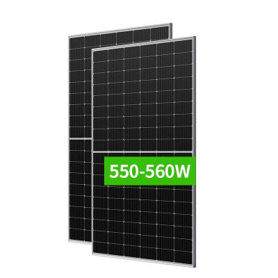 China Solar Power System Mono Longi 550w Solar Panel Photovoltaic PV LR5 Hi-mo 5m 550W 555W 560 Watt Longi Solar Panels For Solar System for sale