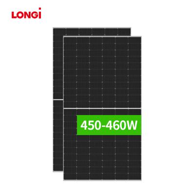 China Solar Power System LONGi Hi-MO 4m 450w 455w 460w Solar Panels Monocrystalline Panels LR4-72HPH-450M Solar Modules 144 Cells Solar LONGi Panels for sale