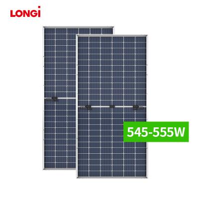 China Solar Power System Longi Mono Solar Panels lr5-72hph-550m Jinko 545W 550W 555W Solar Panel System Photovoltaic PV Solar Panels for sale