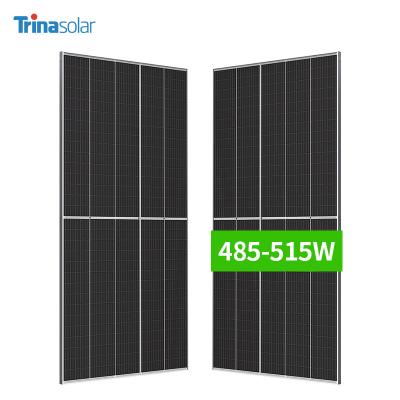 China Solar Power System Trina 485W 490W 495W 500W 505W 510W 515W Vertex Backsheet Solar Panel Monocrystalline Photovoltaic PV Solar Panels for sale