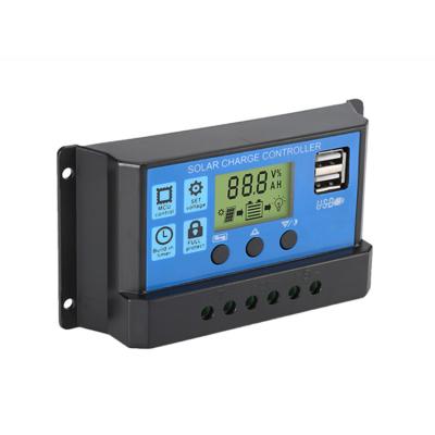 China Charger Controller PWM Solar Charge Controller Auto 12V 24V 40A 50A 60A for Lead Acid Battery, Tubular Battery, AGM Battery for sale