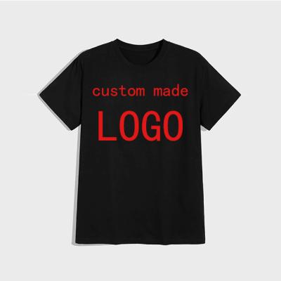 China Eco-Friendly Mens Short Graphic Tees T-Shirt Crewneck Sleeve Round Neck Men's Anti-Wrinkle Cotton Shirt Tops for sale