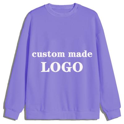 China LOGO Men's Sweatshirt Crewneck Sweater Streetwear Wholesale Designs Custom Designs Anti-Shrink Dropshipping Long Sleeve Crewneck Sweater for sale