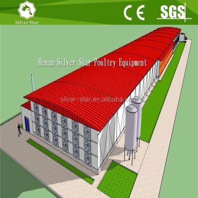 China Farm Poultry Farm Use Steel Structure For Battery Broiler Chicken Cage for sale