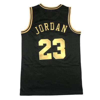 China Anti-Bacterial Hot Sale Chicago Basketball Embroidered Jersey Bull #23 MJ #33 PIPPEN #91 RODMAN Throw-backs Basketball Shirts for sale