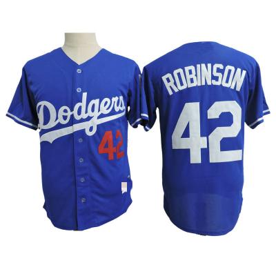 China Anti-Bacterial Lowest Price Baseball Apparel Los Angeles Baseball Shirts 22 KERSHAW Dodger Lightweight royal blue/light blue Baseball Jersey for sale