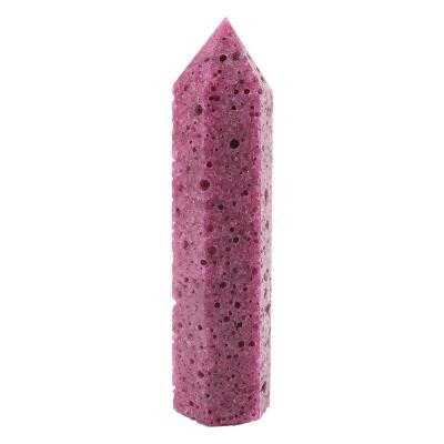 China China Healing Crystal Honey Comb Ruby Crystal Tower Points Wholesale for sale