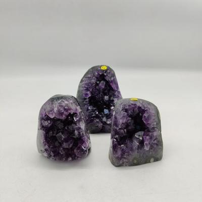 China China Natural Amethyst Geode Crystal Home Office Ornament Decorative Amethyst Geode For Sale for sale