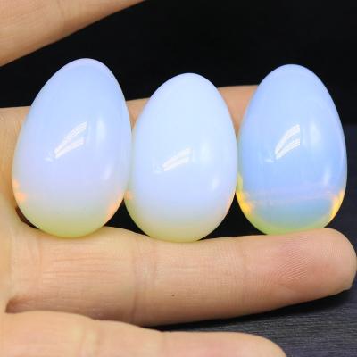 China China Crystal Carving Wholesale Hand Polished Egg In Stone Artificial Opals On Sale for sale