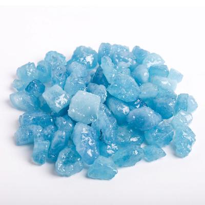 China China Natural Decorative Large Feng Shui Healing Stones Crystal Gravel Raw Aquamarine For Sale for sale