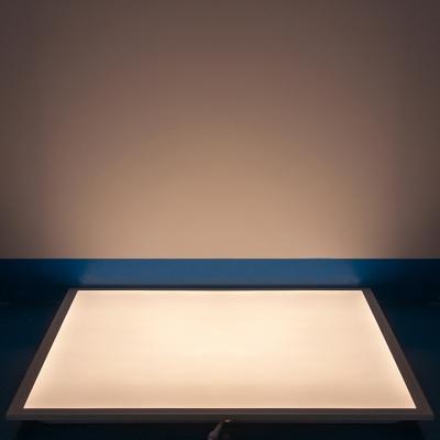 China 600W600 Panel Light Kitchen Bathroom Ceiling Light Aluminum Gusset Panel Light Aluminum Panel Integrated Profile+PMMA Cover Integrated Ceiling Light for sale