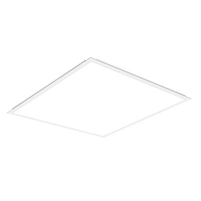 China Flat Light 600x600 Grill Light 600x600 Office 60x60 Embedded Square Ceiling Light Aluminum Profile+PC Cover Embedded Ceiling Panel for sale