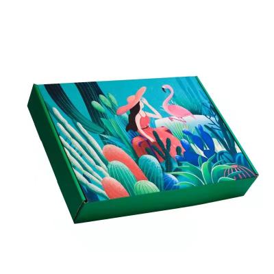 China Custom Shipping Boxes Optical Printing Herolion Logo Color Mailing Mailer Mailer for sale