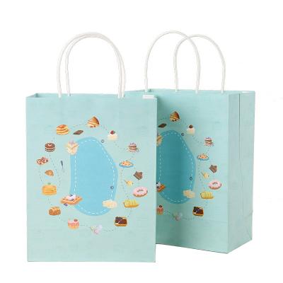 China Biodegradable Custom Paper Bags Dear Gift No Paper Herolion Bag Kraft Paper for sale