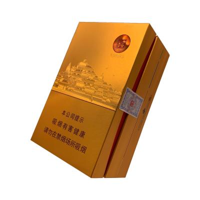 China Herolion Printing Optical Paper Packaging Empty Kemasan Makanan Cigarette Packet Bags Boxes Case for sale