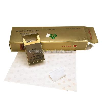 China Herolion Scatole Imballaggio Anti-Counterfeiting Packaging Papel Envoltura Graphic Anti-Counterfeit Label Paper for sale