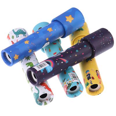 China Magic Educational Imaginative Cartoon Children Toys Kid's Classic Interactive Logical Rotating Kaleidoscope for sale