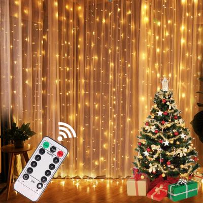 China String Light Curtain Garland Merry Christmas Decorations For Christmas Lights Home Christmas Ornaments Christmas Gifts Navidad 2022 New Year Decor for sale