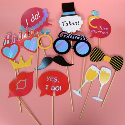 China Handheld Funny Festival Decoration Internet Celebrity Wedding Birthday Christmas Party Party Atmosphere Photo Props for sale