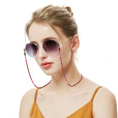 China Wholesale Sunglasses Neck Strap Sunglasses Bead Chain Lanyard For Glasses for sale