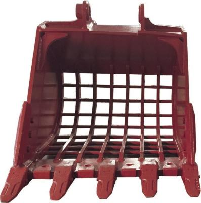 China Supply Doosan/Kobelco /Hyundai/Sumitomo/Kubota excavator brand grille bucket for sale