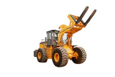 China Cross-country ability 23 ton granite shovel loader with pallet fork  with max lifting height 3480mm en venta