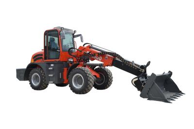 China WY2500 earth machinerey telescopic loader with 4 in 1 bucket en venta