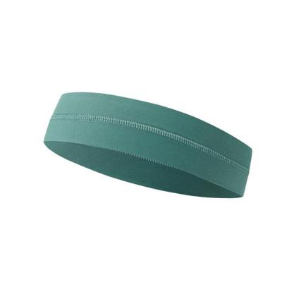 China Factory Friendly Material Wholesale Sports Headband Accessories Hair Cycling Elastic Working Monochrome Band for sale