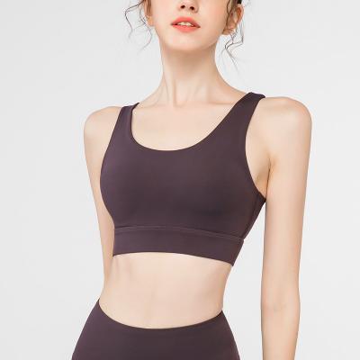 China Wholesale Latest Design Gym Four Way Top Customization Stretch Yoga Bra For Women for sale