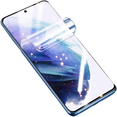 China High 3D HD Transparent Mobile Phone Clear PMMA Screen Protector Soft Film For Samsung Galaxy S21 Ultra for sale