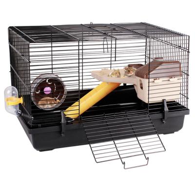 China Fashion Gratz factory supply direct wholesale small animal wire cage 3 story large cages for small hamsters luxury for sale