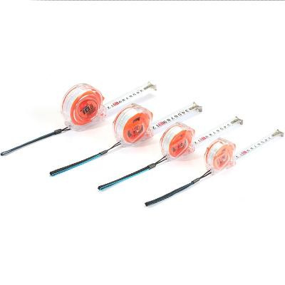 China Plastic LIT TOOLS  3m 5m 7.5m 10m Retractable Ruler tape measures stainless steel with transparent shell for sale