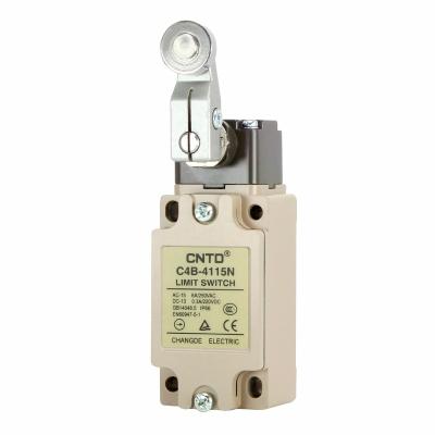 China CNTD Micro Switch C4B-4115N Limit Switch Metal Roller Switch C4B-4115N for sale