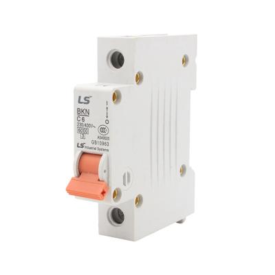 China HOT SALE MCCB LS-BKN Miniature Circuit Breaker LS-BKN 1/2/3/4P 6A-63A Molded Case Circuit Breaker 6KA for sale