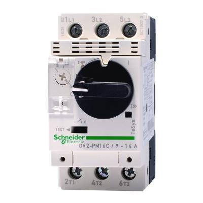 China wholesaleTeSys GV2PM Thermomagnetic Motor Circuit Breaker Button Control Setting Current Protector Motor GV2PM for sale