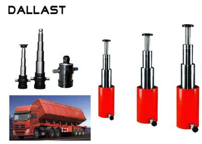 China Multi stage Telescopic Hydraulic Cylinder For Press Side Dumper Hydraulic Chrome Cylinder for sale