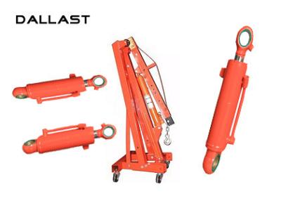 China De Trekstang van het hijstoestelmechanisme Verchroomde Hydraulische Dubbelwerkende Liftcilinder Te koop