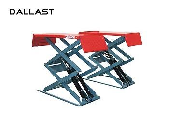 China Hydraulic Cylinder Scissor Hoist / Scissor Lift Mechanism Design / Car Lift for sale