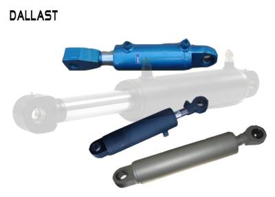 중국 피스톤으로 강철 농업 수송아지 장전기 유압 기름 실린더 두 배 행동 판매용
