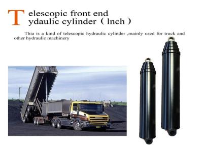 China Het Voorbeëindigenlader van douanehyva het Enige Telescopische Type van Acteren Hydraulische Cilinder Te koop