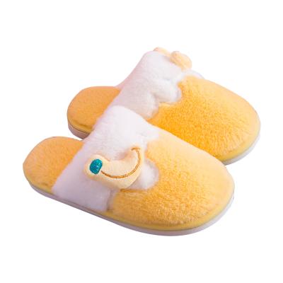 China Fashion Trend Amazon Best Selling Products 2021 Cute Fruit Cartoon Couple Warm Indoor Home Slippers For Woman for sale