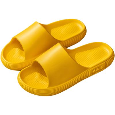 China Summer ladies quick-drying cool slippers family slippers simple warm lightweight bathroom home use slippers comfortable beach slippers for sale