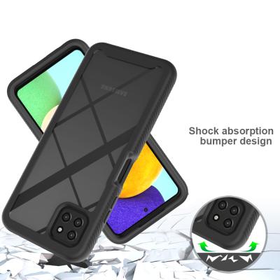 China High Quality Anti-drop Back Cover Anti-broken Full Protective Phone Cover Fits For Samsung A22 82 S21FE M51 M31 TPU+PC Phone Case for sale