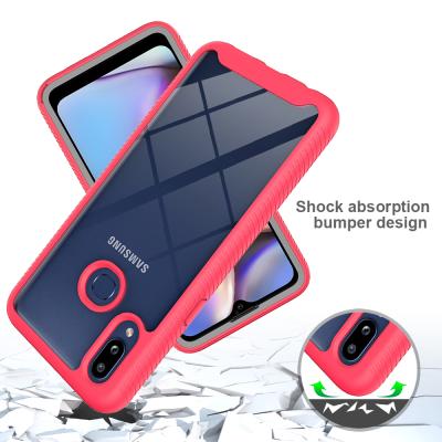 China High Quality Anti-drop Back Cover Anti-broken Full Protective Phone Cover Fits Samsung A10 20 30 50 70 S E Phone Case TPU+PC for sale