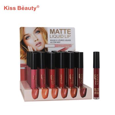 China Sunscreen Make Your Own Lip Gloss Matte Glitter Lip Gloss Liquid Lipstick for sale