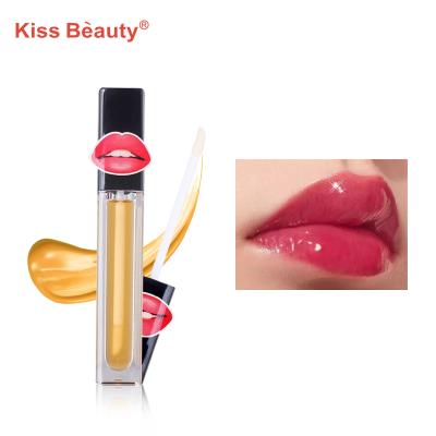 China Sunscreen Moisturizing Oil Organic Lip Gloss Private Label Lip Plumper Hydrating Lip Gloss for sale