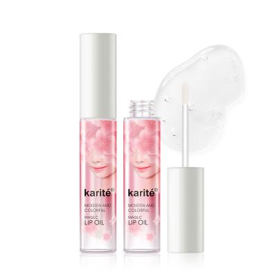 China High Gloss Sunscreen Dropping Lip Hydrating Hydrating Long Lasting Clear Lip Oil for sale