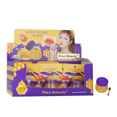 China Natural Organic Repair Lip Honey Lip Mask Cream Soft Nourishing Moisturizer Hydration for sale